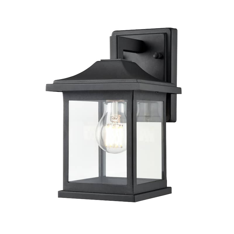 Millennium Lighting 1 Light Outdoor Wall Sconce in Textured Black