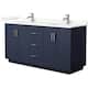 Option Dark Blue / Giotto Quartz Top / Brushed Nickel