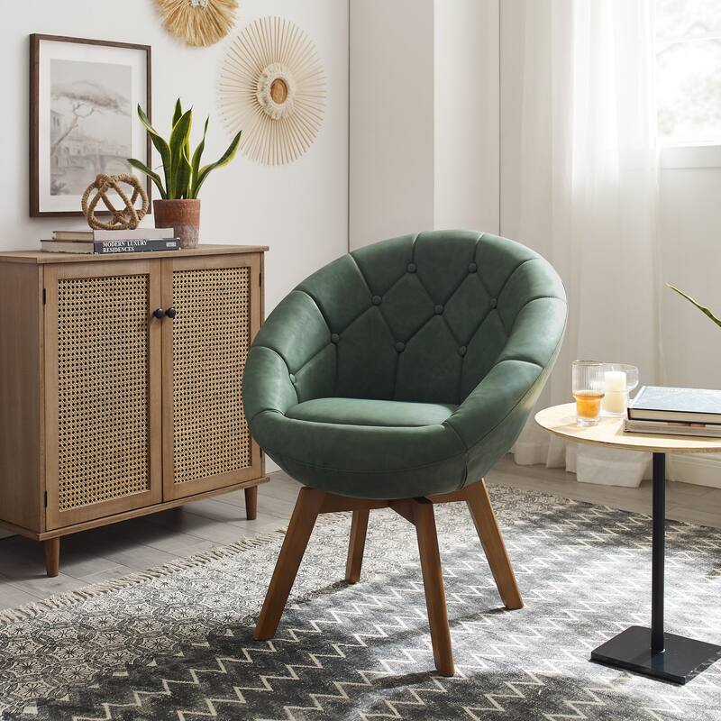 Carson Carrington Kallax Swivel Accent Chair