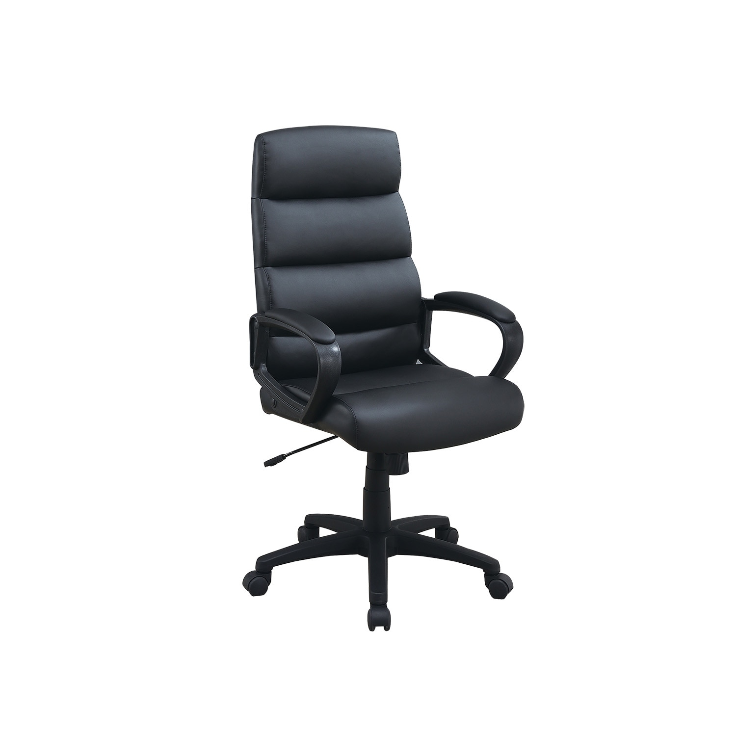 Executive Office Desk Chair High Back Adjustable Height Rolling Task Chair,  PU Leather Home Office Chairs with Lumbar Support - On Sale - Bed Bath &  Beyond - 37824775