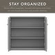 preview thumbnail 28 of 30, Fairview Storage Cabinet with Doors and Shelves by Bush Furniture - 31.73"L x 12.76"W x 30.71"H