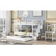 preview thumbnail 16 of 46, Twin-Over-Twin Bunk Bed with Trundle and Storage Staircase, Space-Saving Design
