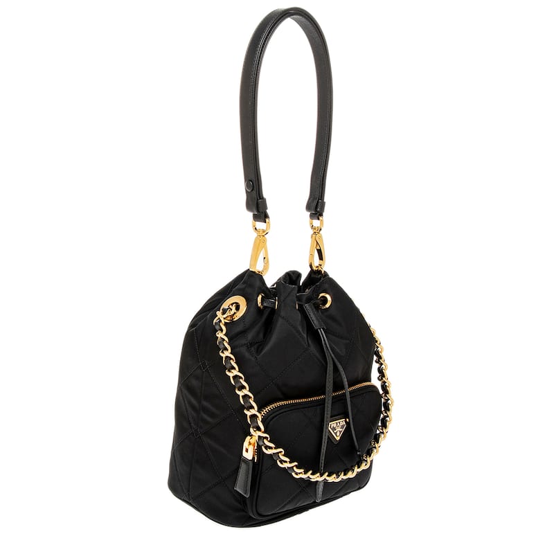 Prada Re-Edition 1995 Chain Shoulder Bucket Bag