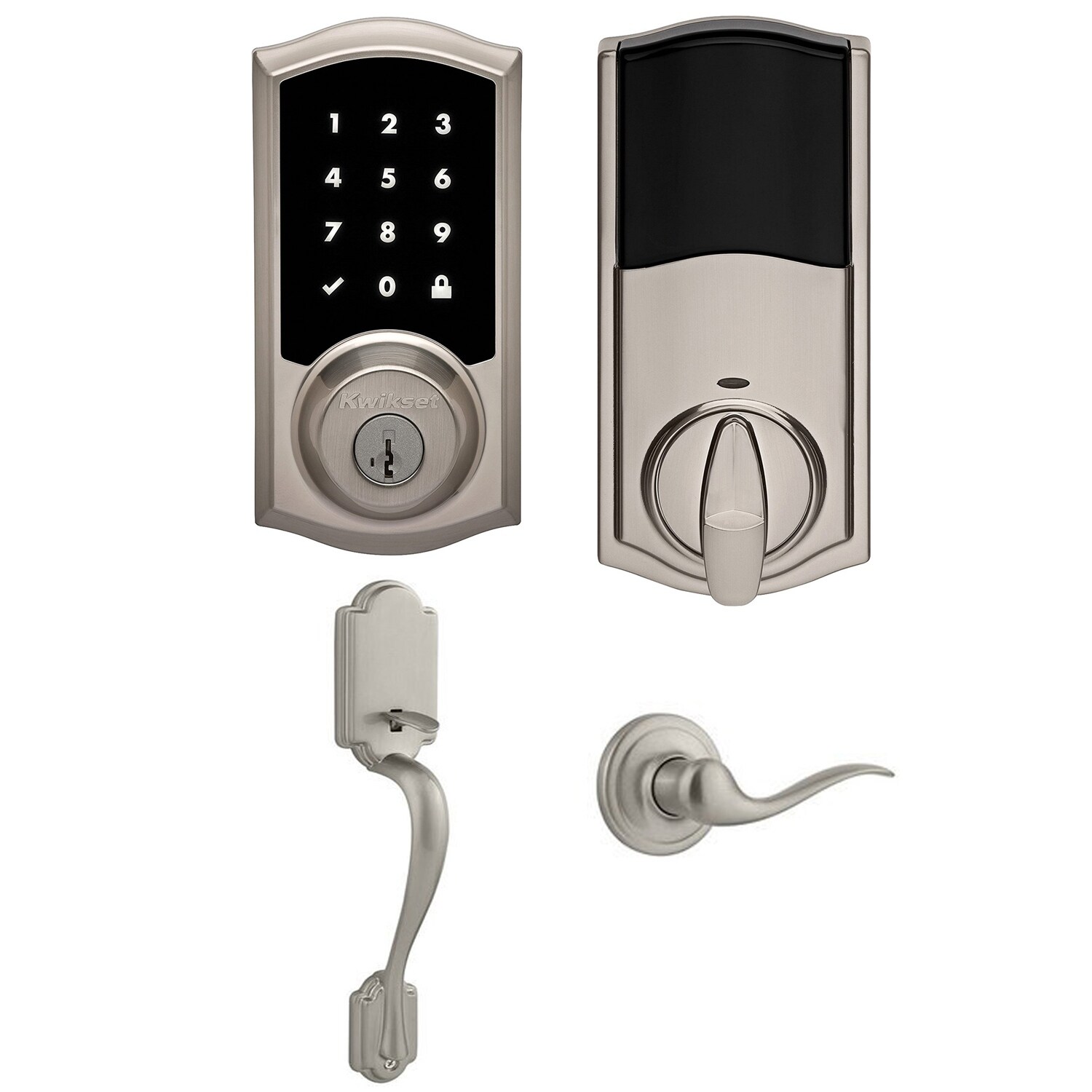 Shop Kwikset Premis Touchscreen Smart Lock W Arlington Handleset