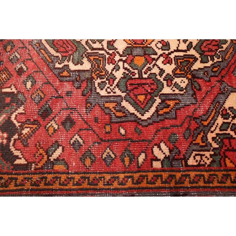 ECARPETGALLERY Hand-knotted Konya Anatolian Red Wool Rug - 4'11 x 9'8