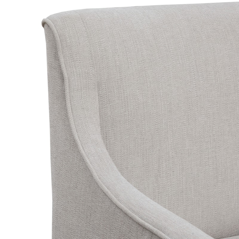 Madison Park Charlotte Dining Arm Chair with Casters