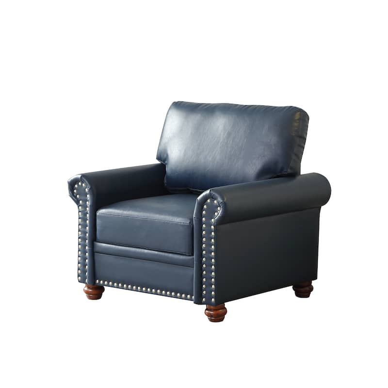 Modern Living Room Sofa with Wood Leg