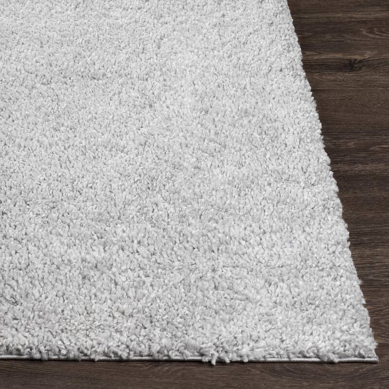 Livabliss Deluxe Shag Minimalist Medallion Area Rug