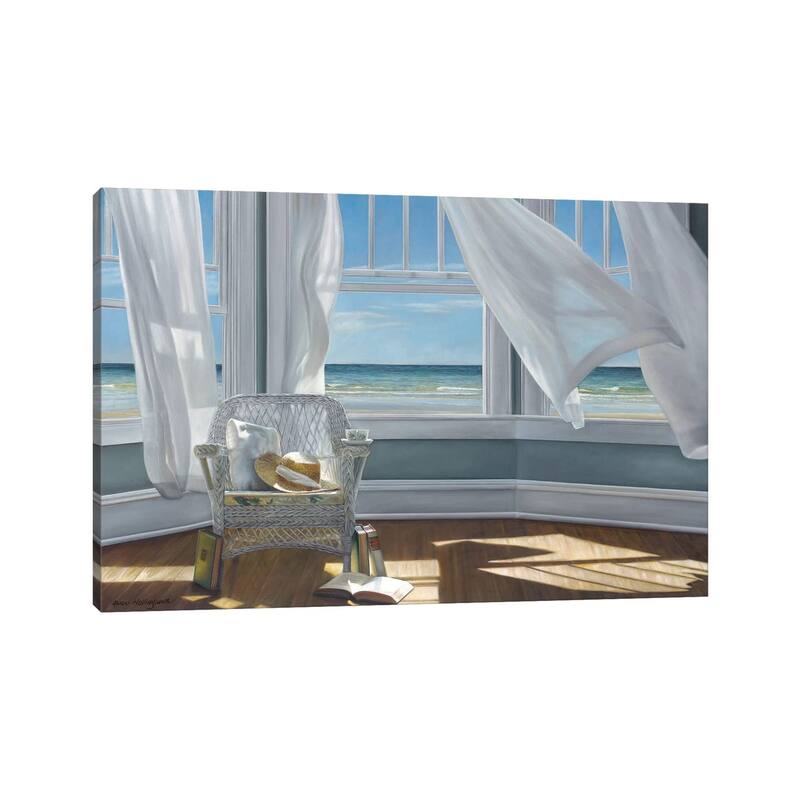 iCanvas "Gentle Reader" by Karen Hollingsworth Canvas Print