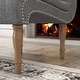 preview thumbnail 21 of 19, Upholstered Accent Lounge Chair for Bedroom Living Room Armless Slipper Chair with Wood Legs