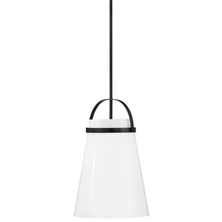 Lark 83053 Tori 1 Light 12" Wide Pendant / Ceiling Fixture with Opal ...