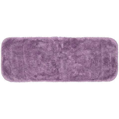 Finest Luxury Purple Ultra Plush Washable Bath Rug Runner