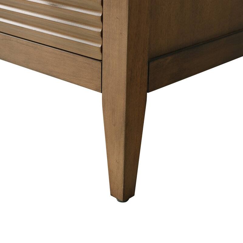 Vanity Art 48" Single Sink Bathroom Vanity Cabinet with Engineered Marble Countertop