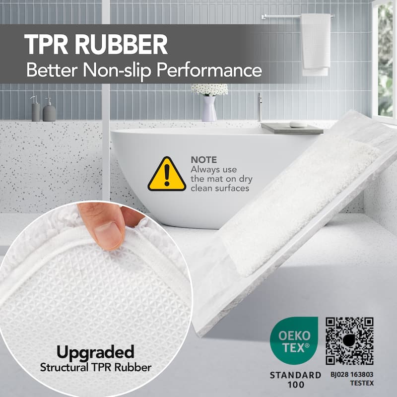Deconovo Super Absorbent & Thick Bath Mat Rugs (1 PC)