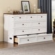 preview thumbnail 2 of 8, Solid Pine Murphy Bed Chest with Charging Station and Large Storage Drawer