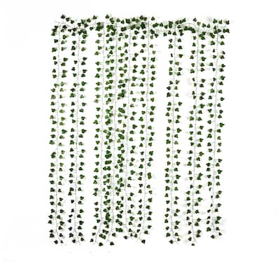 Elements Set of 24 Artificial Ivy Vines, 79 Inch - N/A