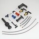 preview thumbnail 19 of 34, Double Handle Three-Hole Bath Waterfall Faucet with Drain