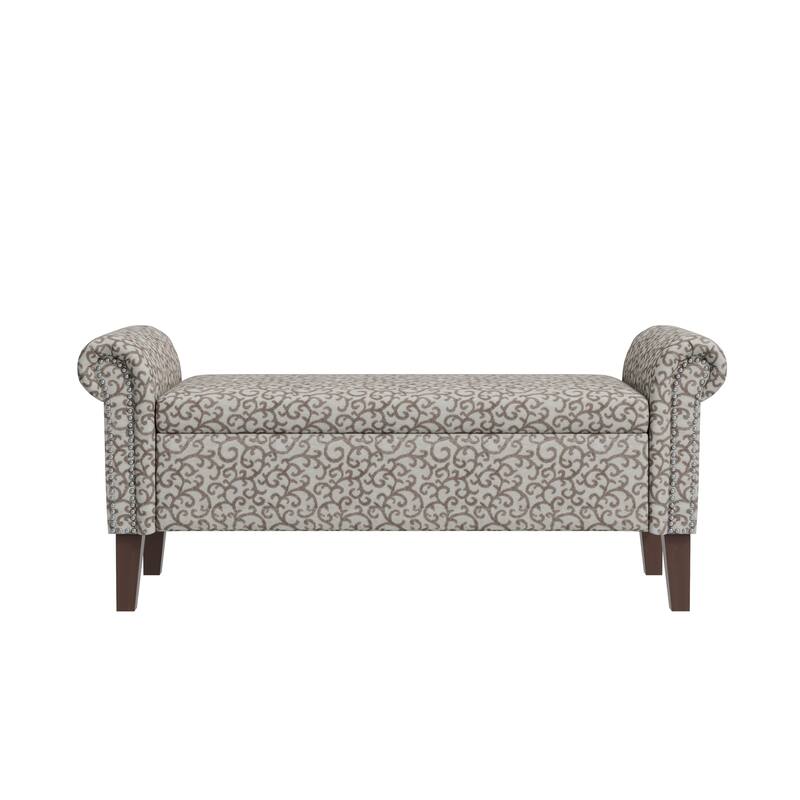 Conrad Storage Ottoman Comfortable choice, multiple functions, classic design, and cozy corners