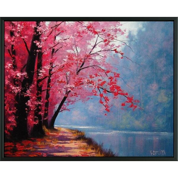 Shop Easy Art Prints Graham Gercken S River Bend Premium Canvas