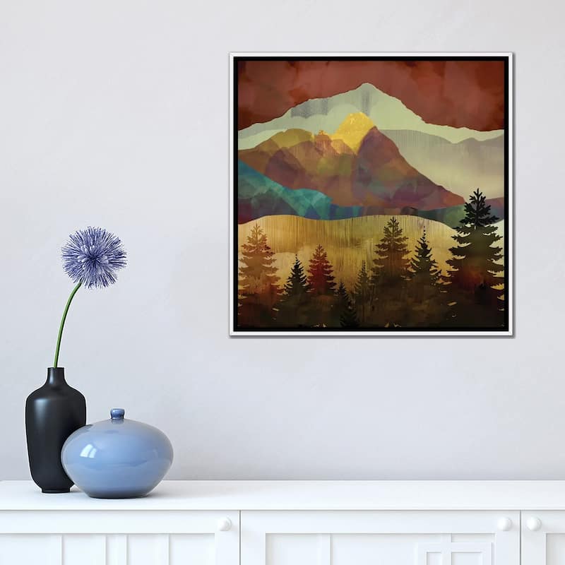 iCanvas "Autumn Trees" by SpaceFrog Designs Framed Canvas Print
