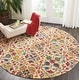 preview thumbnail 5 of 42, Nourison Vivid Hand-tufted Floral Wool Area Rug 8' Round - Ivory - Runner/Round