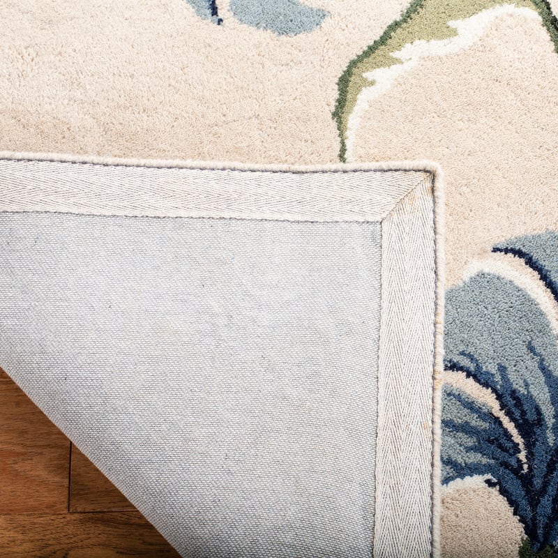 SAFAVIEH Handmade Soho Emilee Botanical N.Z. Wool Rug