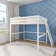 preview thumbnail 16 of 24, Max and Lily Full-Size High Loft Bed White