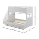 preview thumbnail 6 of 6, Twin/Full Bunk Bed with Storage Ladder & Drawers