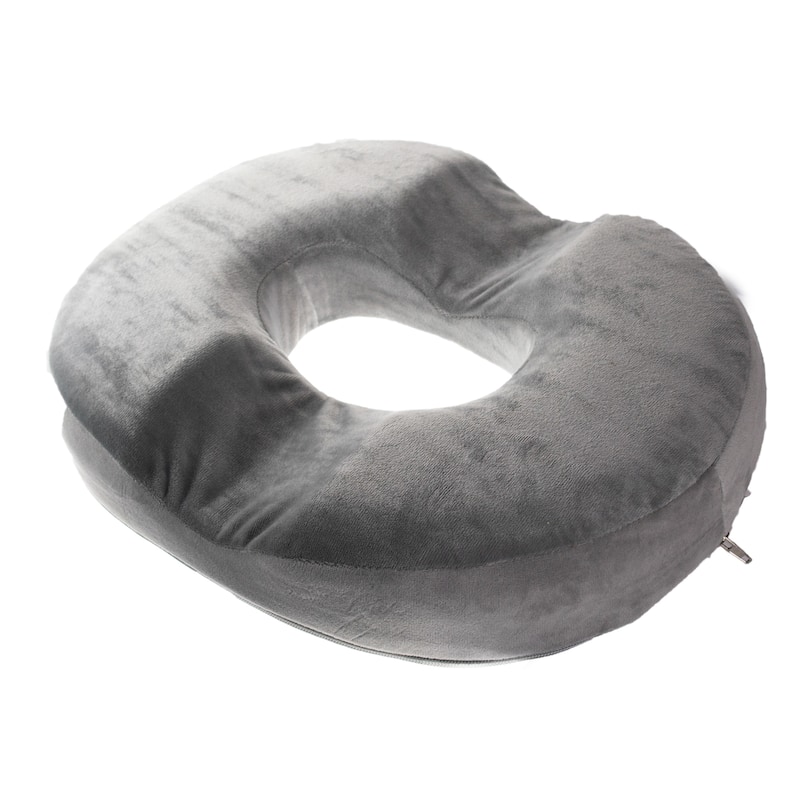 Orthopedic Donut Seat Cushion Memory Foam Cushion Coccyx Memory Foam Pillow - Standard