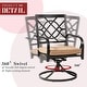 preview thumbnail 5 of 14, Outdoor 5/7-piece Patio Metal Dining Set