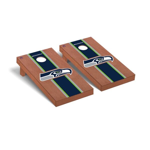 slide 2 of 5, Seattle Seahawks 2x4 Pro Cornhole Boards - V3 Include Carrying Case