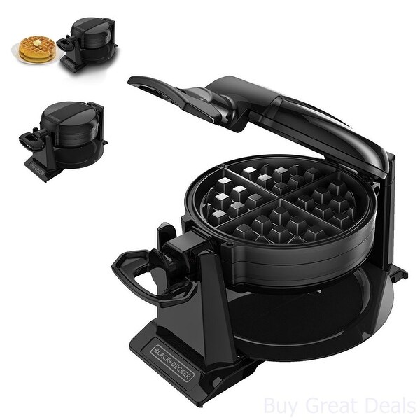 black decker waffle maker