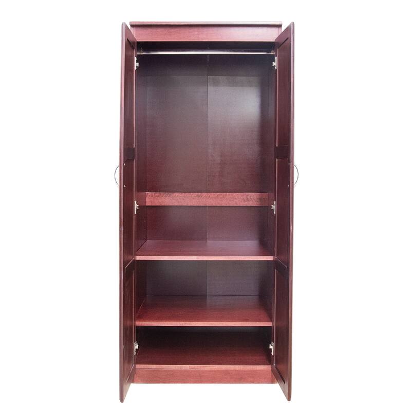 Concepts in Wood Armoire Wardrobe Closet, 6 ft Tall