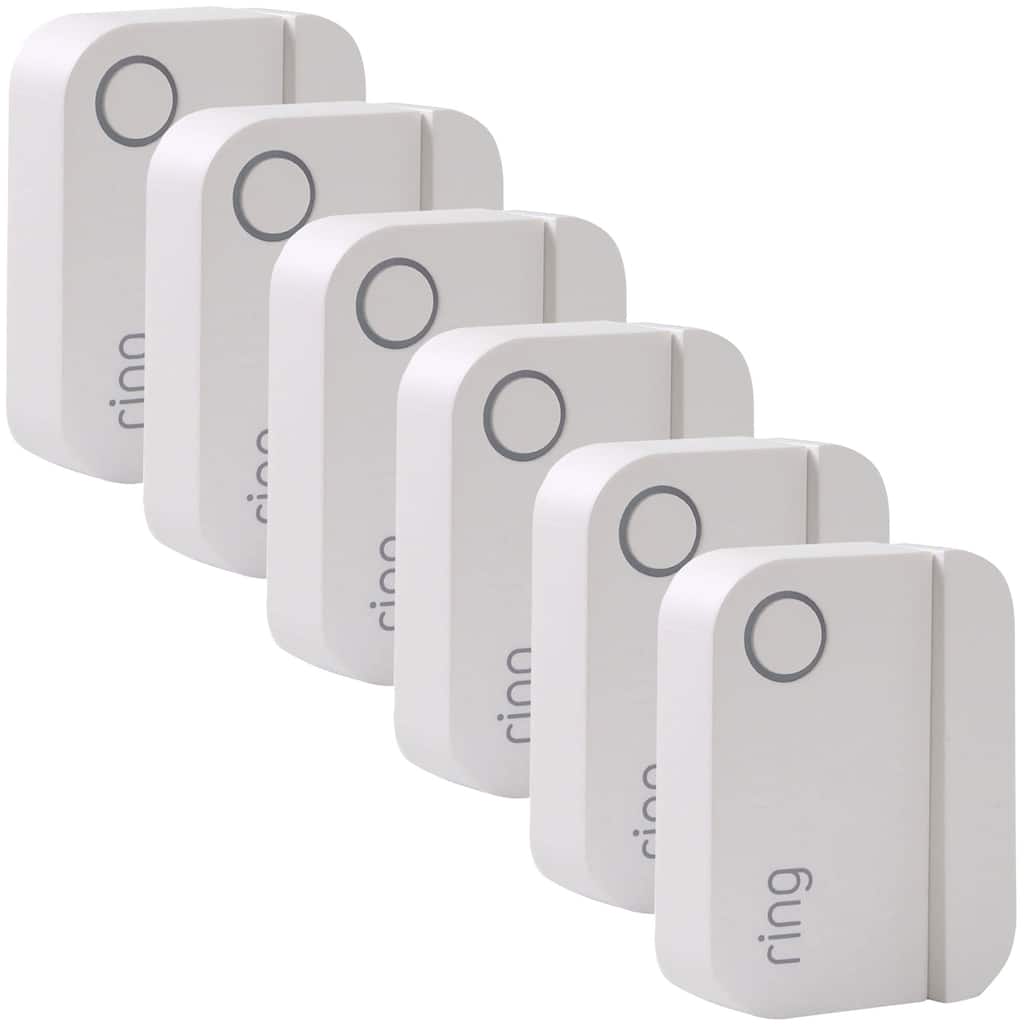 6x Ring Alarm Contact Sensor (Base Station Required) 2nd Gen