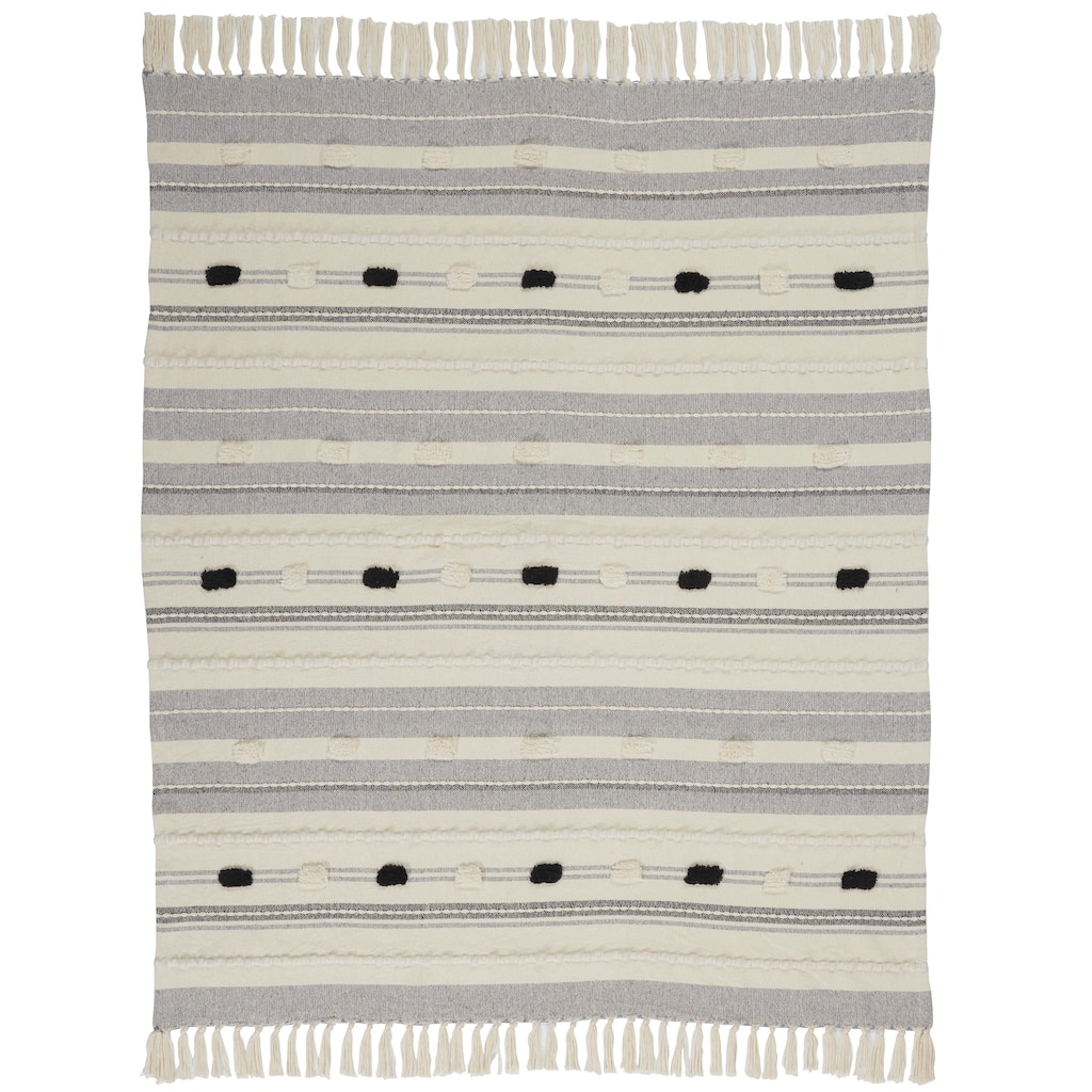 Mina Victory Lifestyle Textured Throw Pillow