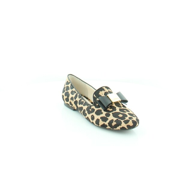 cole haan leopard flats