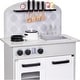 preview thumbnail 6 of 8, Lil' Jumbl Small Wooden Kids Kitchen Playset, White Pretend Kids Play Kitchen Toy