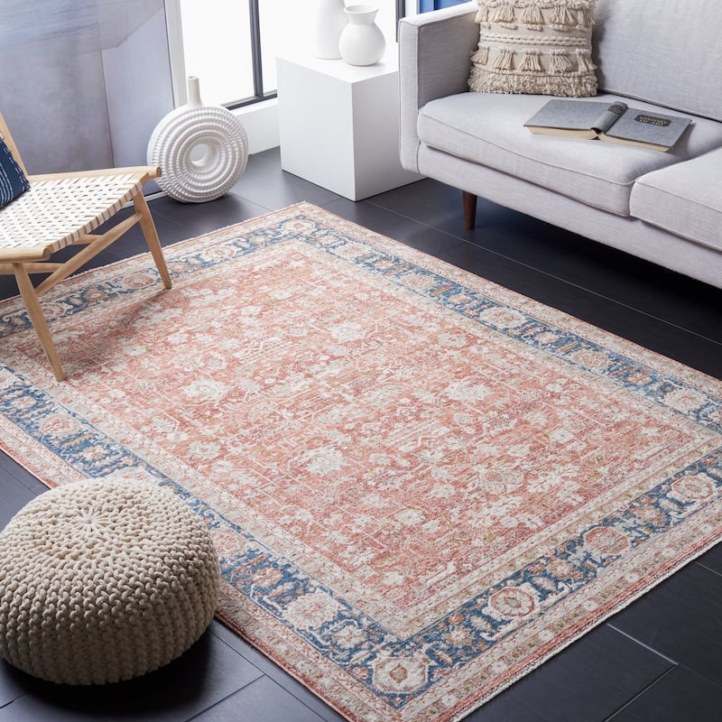 SAFAVIEH Limitee Karlene Vintage Oriental Rug - 8' x 10' - Rust/Blue