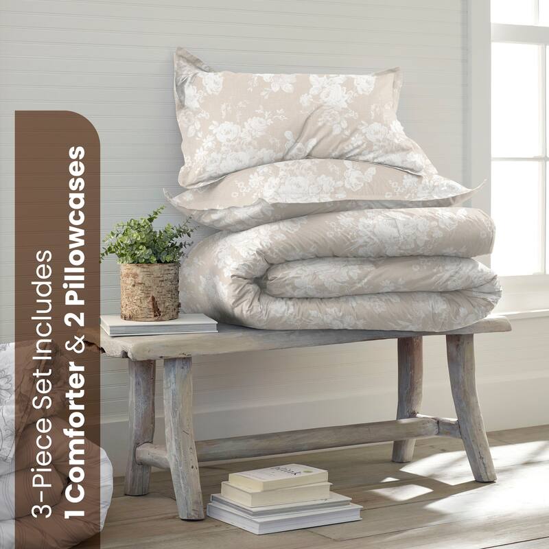 Martex EcoPure Comfort Wash Sienna Comforter Set
