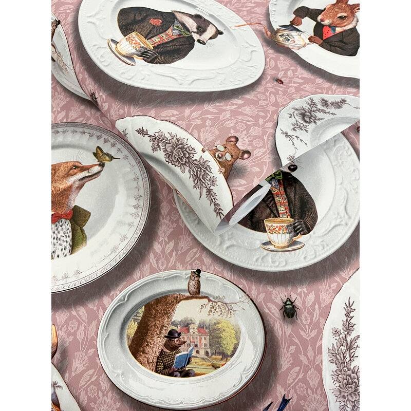 Tales of the Manor Non-Pasted Wallpaper - Covers 56 Square Feet