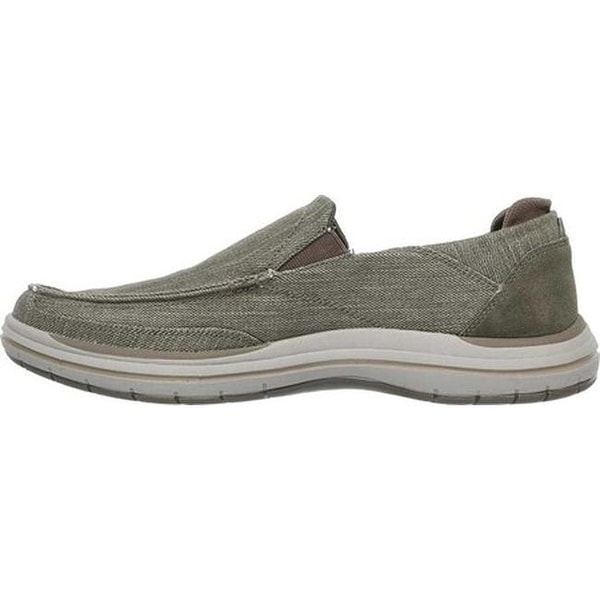 skechers espadrilles hombre olive