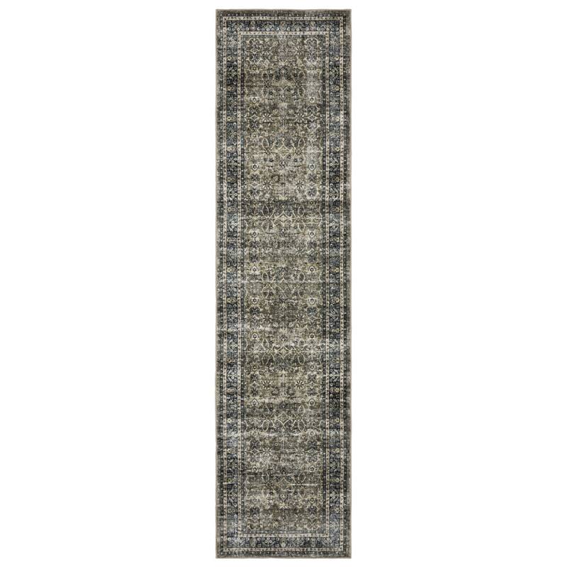 HomeRootsOriental Traditional Rectangle Area Rug