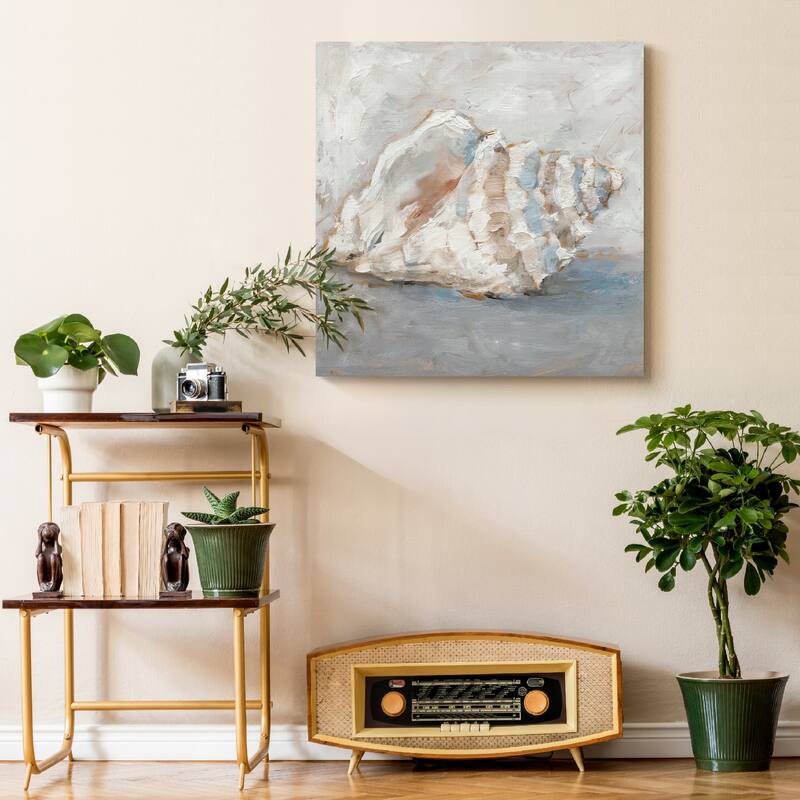 Wexford Home 'Blue Shell Study II' Premium Gallery-wrapped Canvas Art