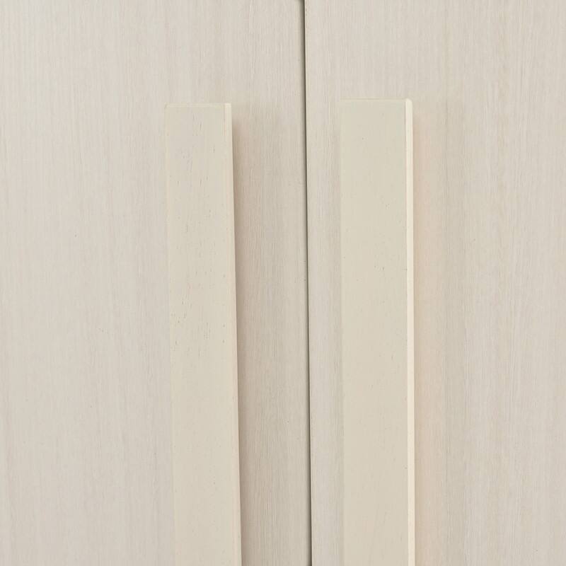 Farmhouse 70" Tall Kitchen Pantry Cabinet,Freestanding Wooden Kitchen Cupboard with 6 Door Shelves and 3 Drawers