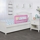 preview thumbnail 6 of 19, Dream On Me Lilibet Mesh Safety Bed Rail in Pink for Twin