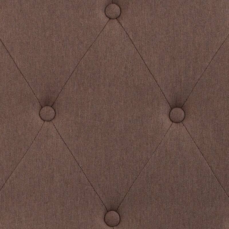 Arched Button Tufted Upholstered Headboard