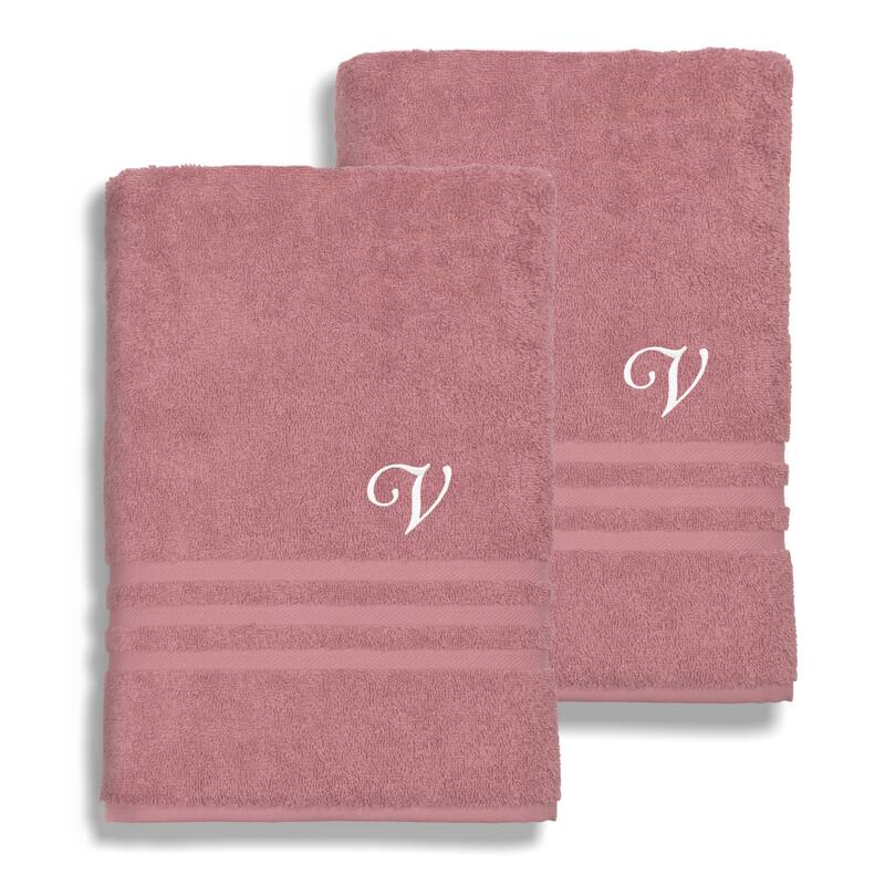Authentic Hotel and Spa 100% Turkish Cotton 2PC Denzi Bath Sheet Set - V