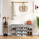 preview thumbnail 2 of 32, Shoe Storage Bench Cubby Organizer for Entryway