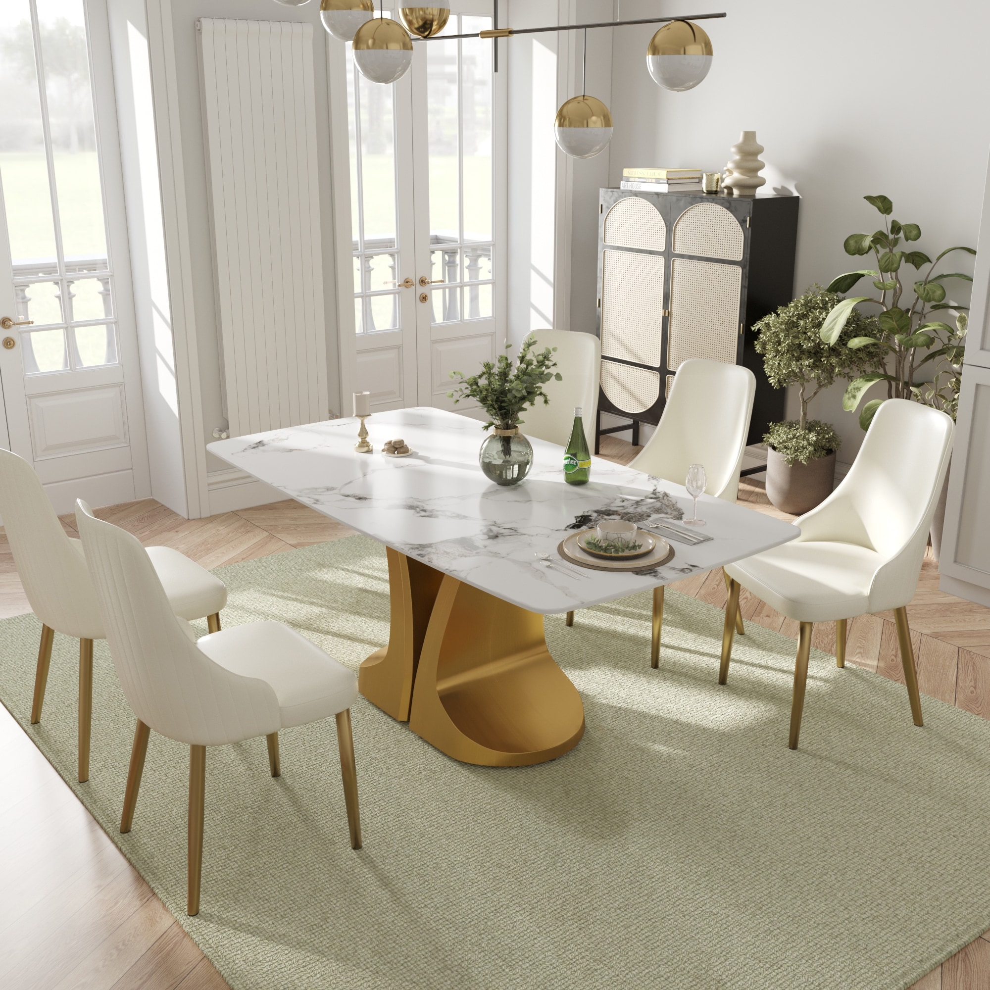 70-Inch-Rectangle-Marble-