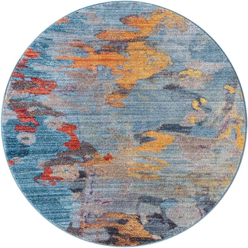 Contemporary Brouhaha Collection Area Rug